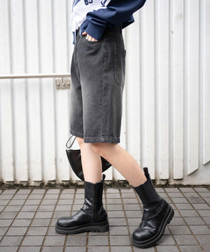 ブラックオーバーダイ　モデル:155cm F着用