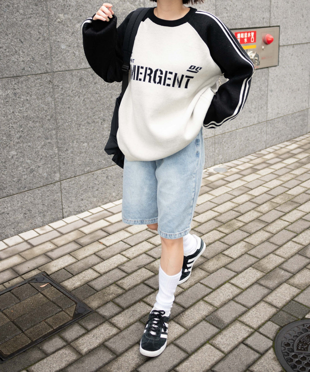 デニム淡　モデル:155cm F着用