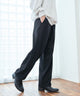 TRイージーストレートパンツ/ブラック モデル：177cm L着用