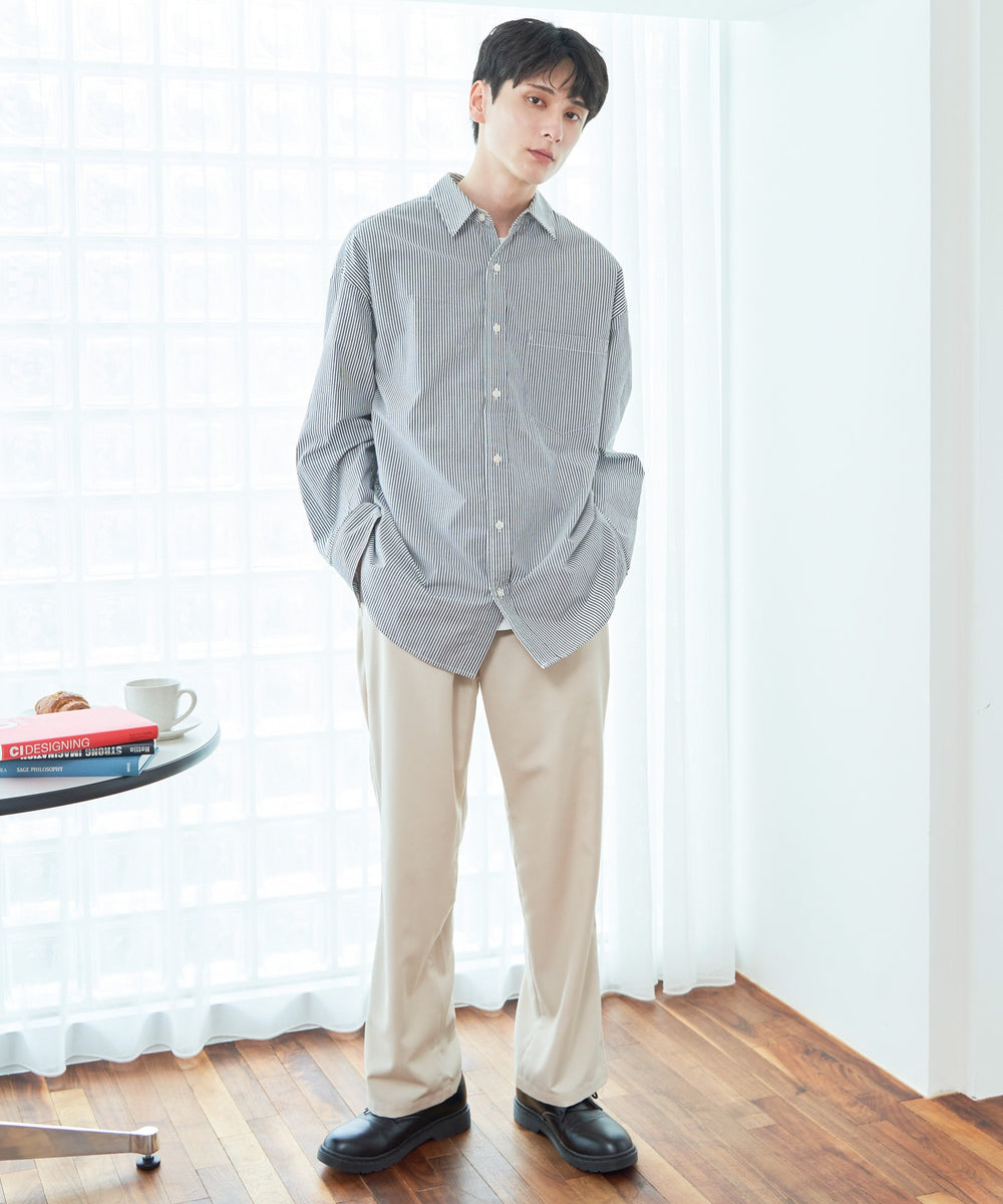 Lベージュ モデル：177cm L着用