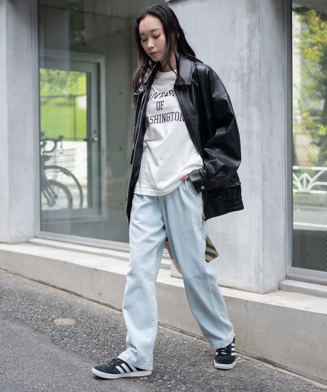 デニム淡色 モデル：161cm S着用