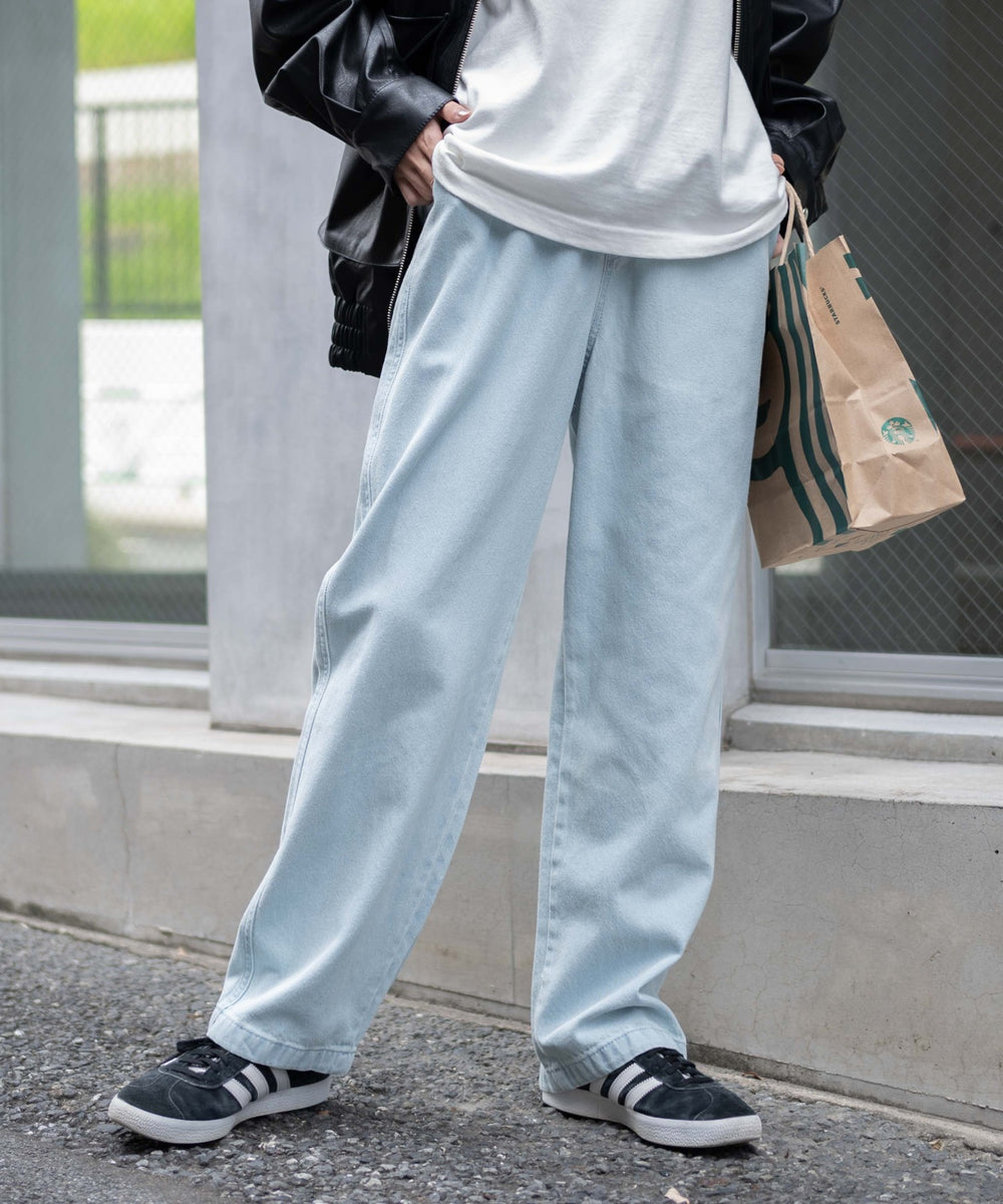 デニム淡色 モデル：161cm S着用