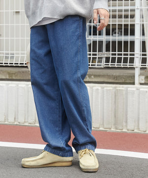 デニム中濃加工 モデル：180cm L着用