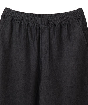 デニムイージーストレートパンツ