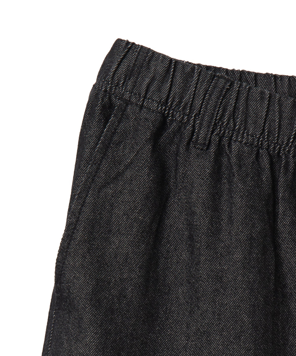 デニムイージーストレートパンツ