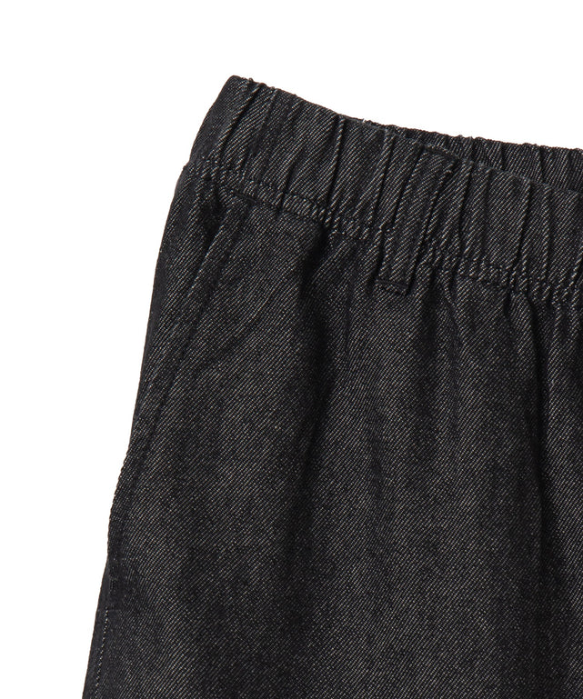 デニムイージーストレートパンツ