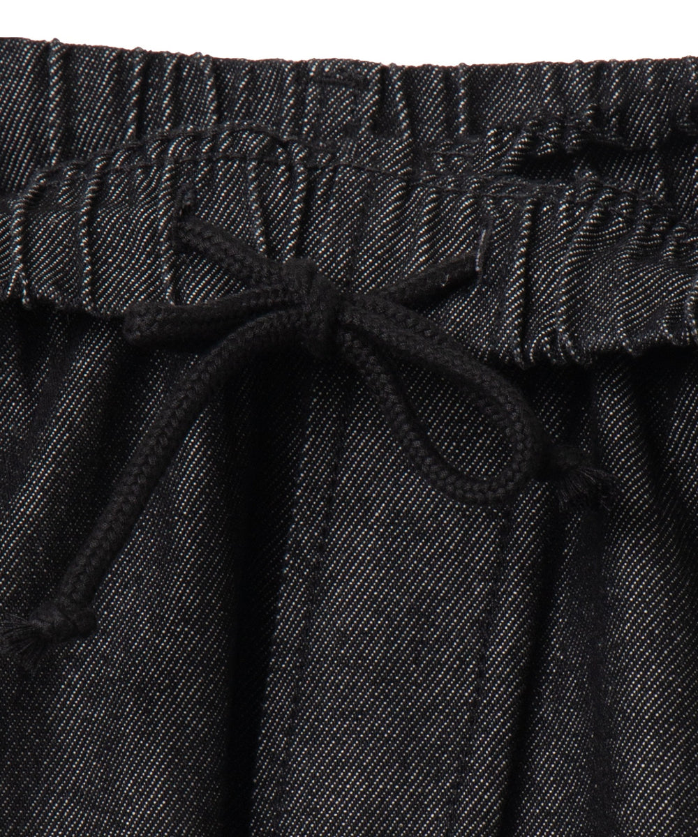 デニムイージーストレートパンツ