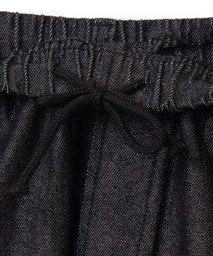 デニムイージーストレートパンツ