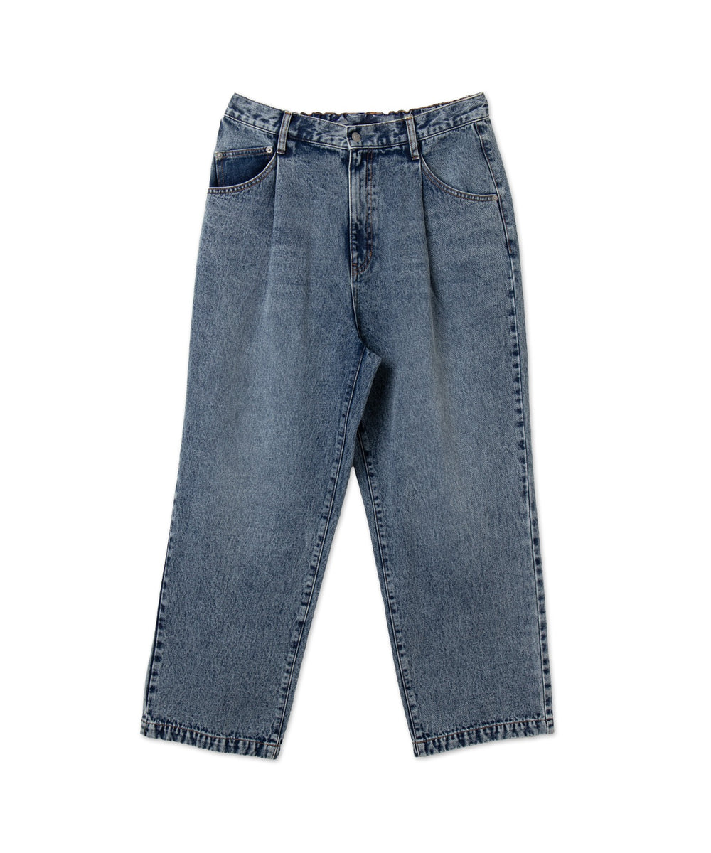 デニム中濃加工色