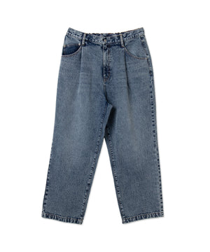 デニム中濃加工色