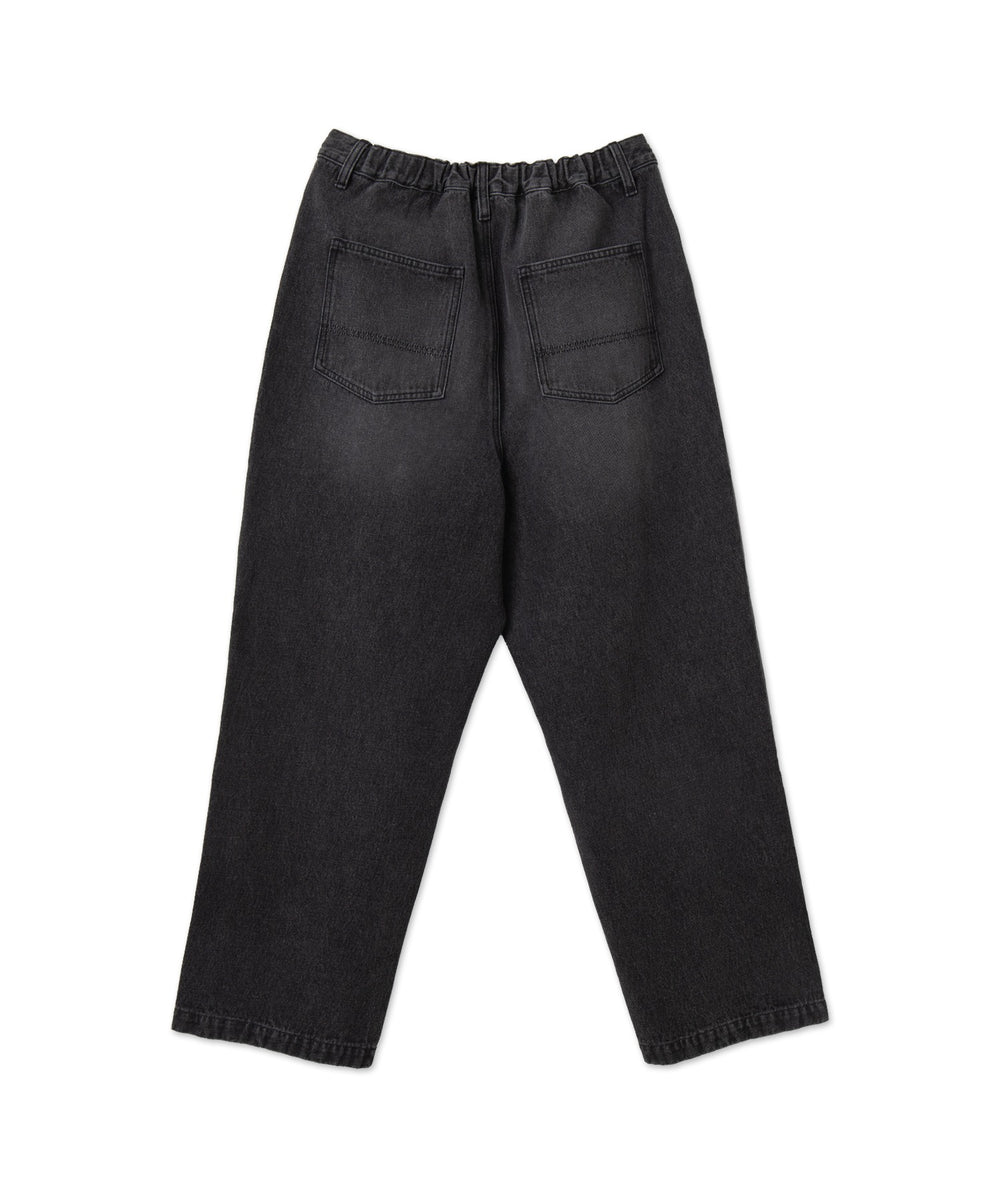 デニムルーズテーパードパンツ
