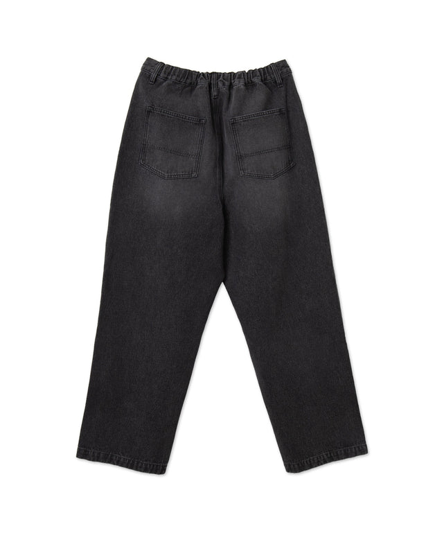 デニムルーズテーパードパンツ