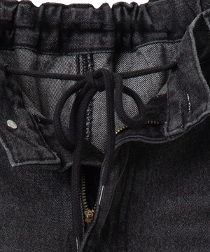 デニムルーズテーパードパンツ