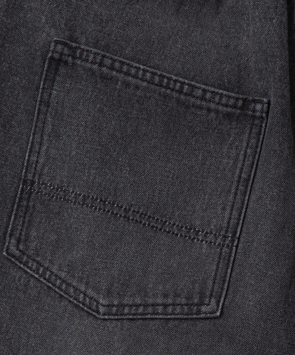 デニムルーズテーパードパンツ