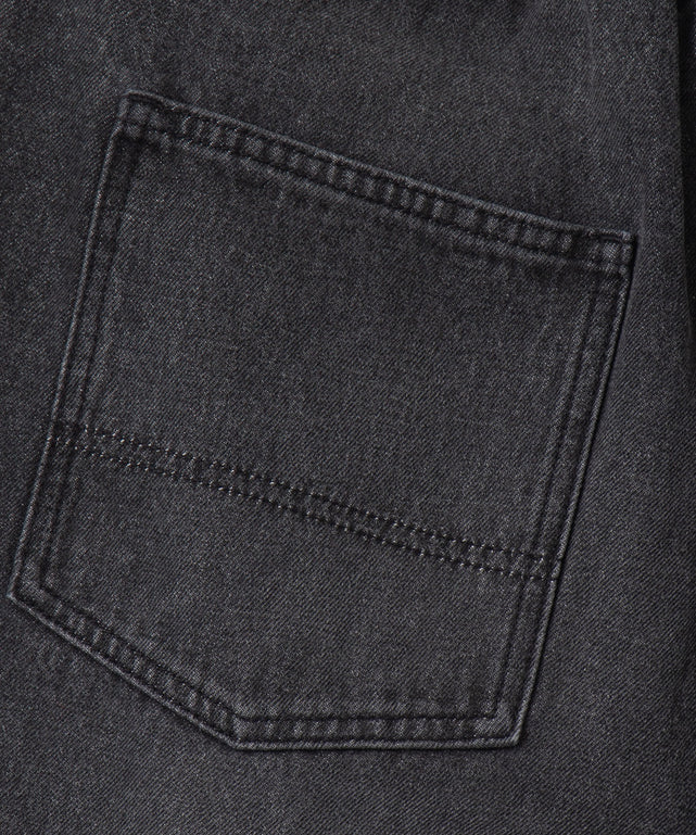 デニムルーズテーパードパンツ