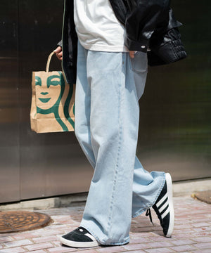 デニム淡色 モデル：161cm S着用