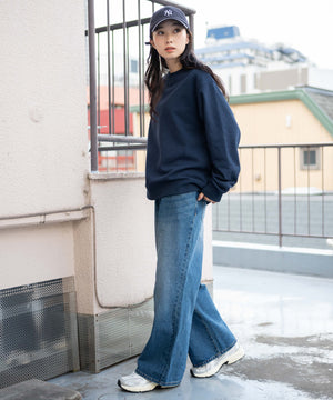 デニム中濃色 モデル：161cm S着用