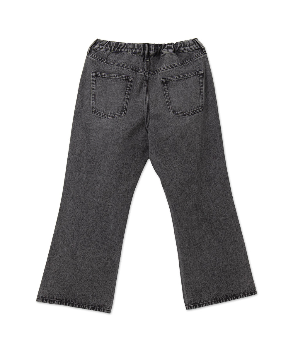 デニムルーズフレアパンツ