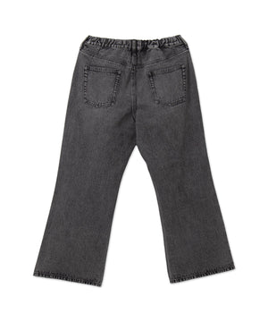 デニムルーズフレアパンツ