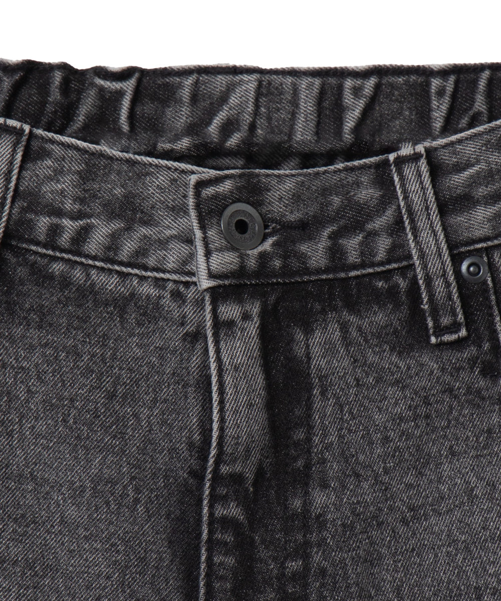 デニムルーズフレアパンツ