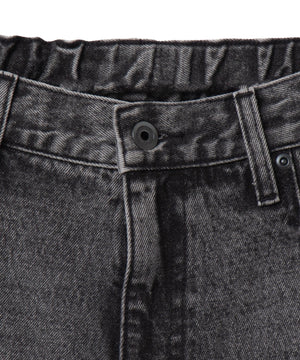 デニムルーズフレアパンツ