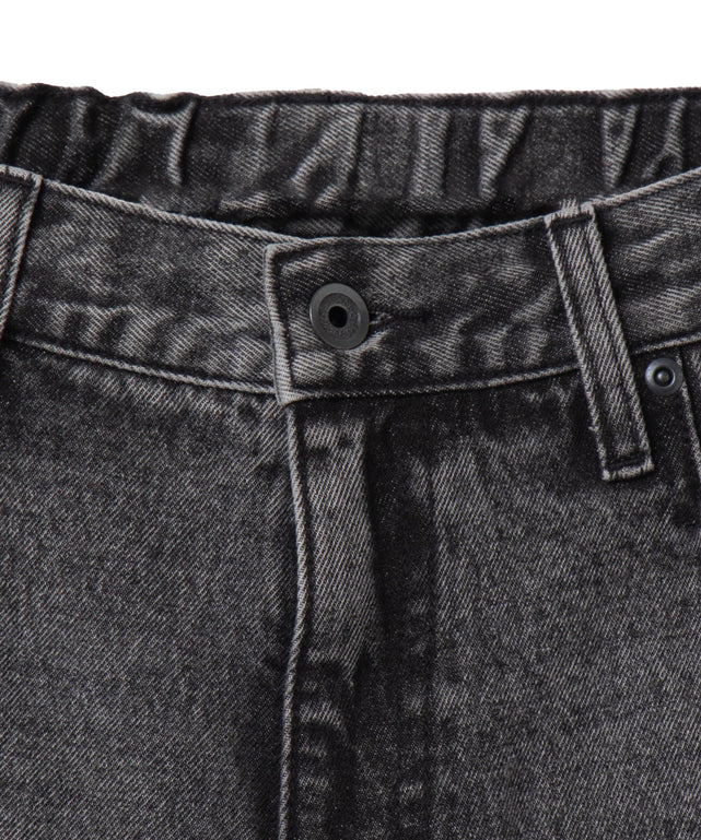 デニムルーズフレアパンツ