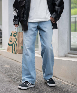 デニム淡色 モデル：161cm S着用