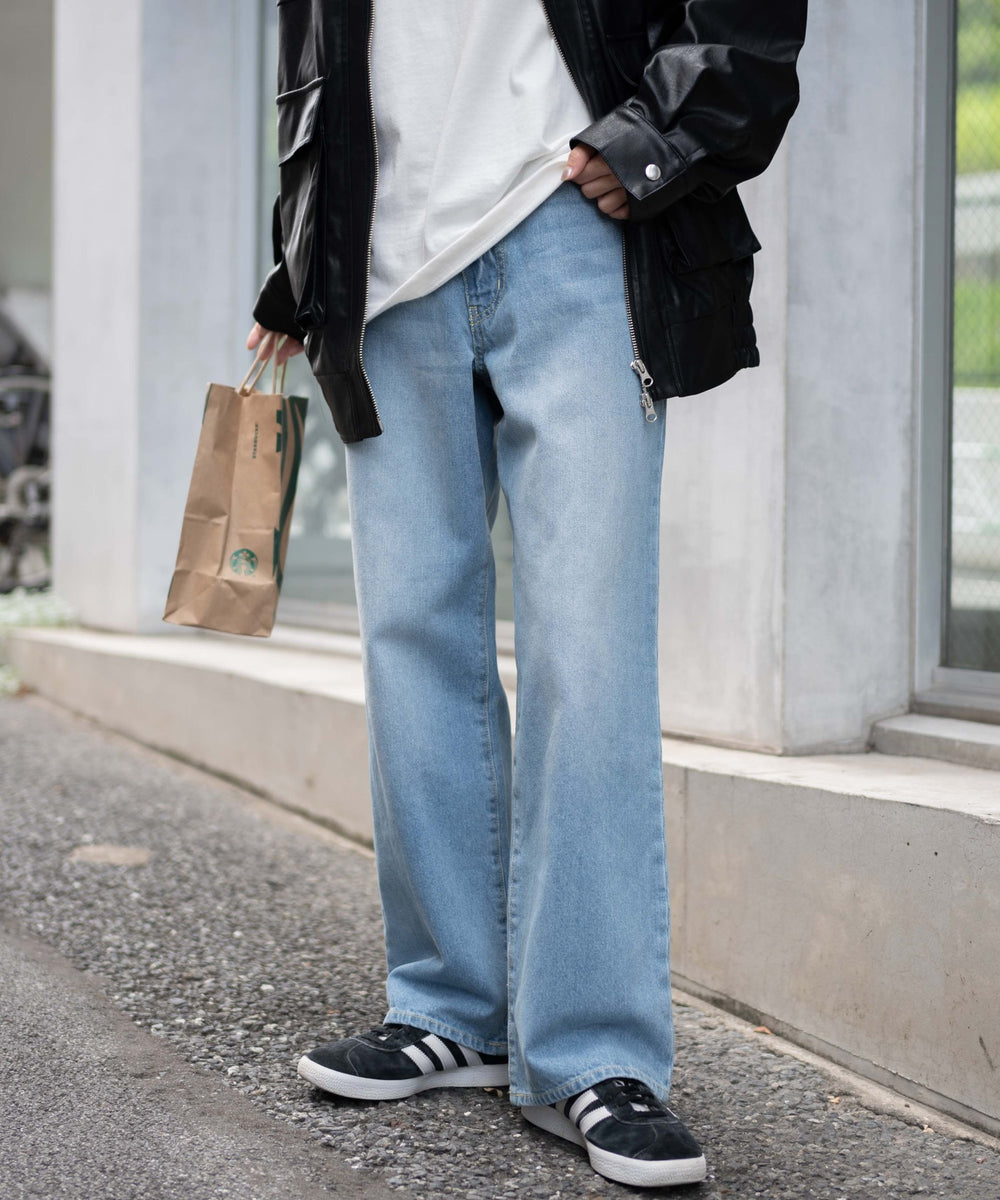 デニム淡色 モデル：161cm S着用