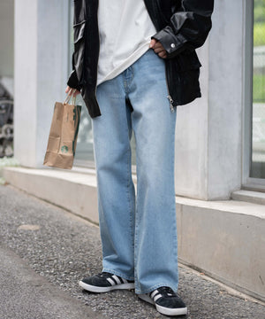 デニム淡色 モデル：161cm S着用