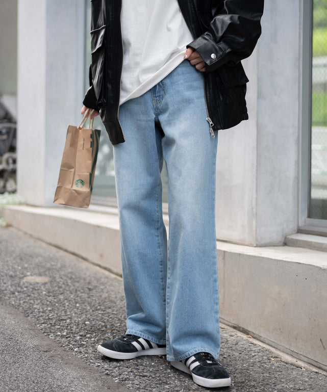 デニム淡色 モデル：161cm S着用