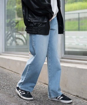 デニム淡色 モデル：161cm S着用