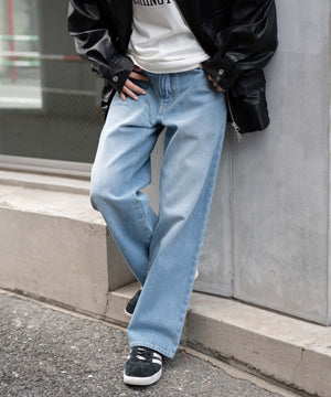 デニム淡色 モデル：161cm S着用