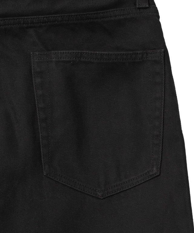 デニムストレートパンツ