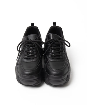 ボリュームレースアップスニーカー