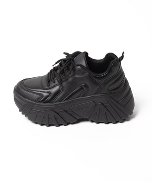 ボリュームレースアップスニーカー