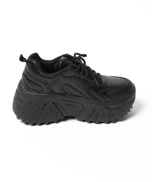 ボリュームレースアップスニーカー