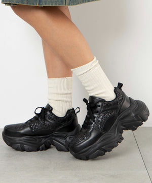 ブラックラメ（柄2）