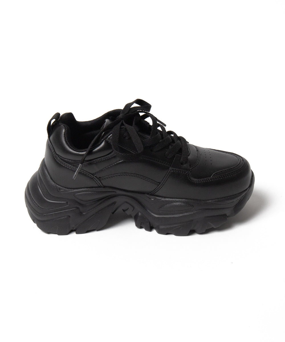 厚底ボリュームダッドスニーカー