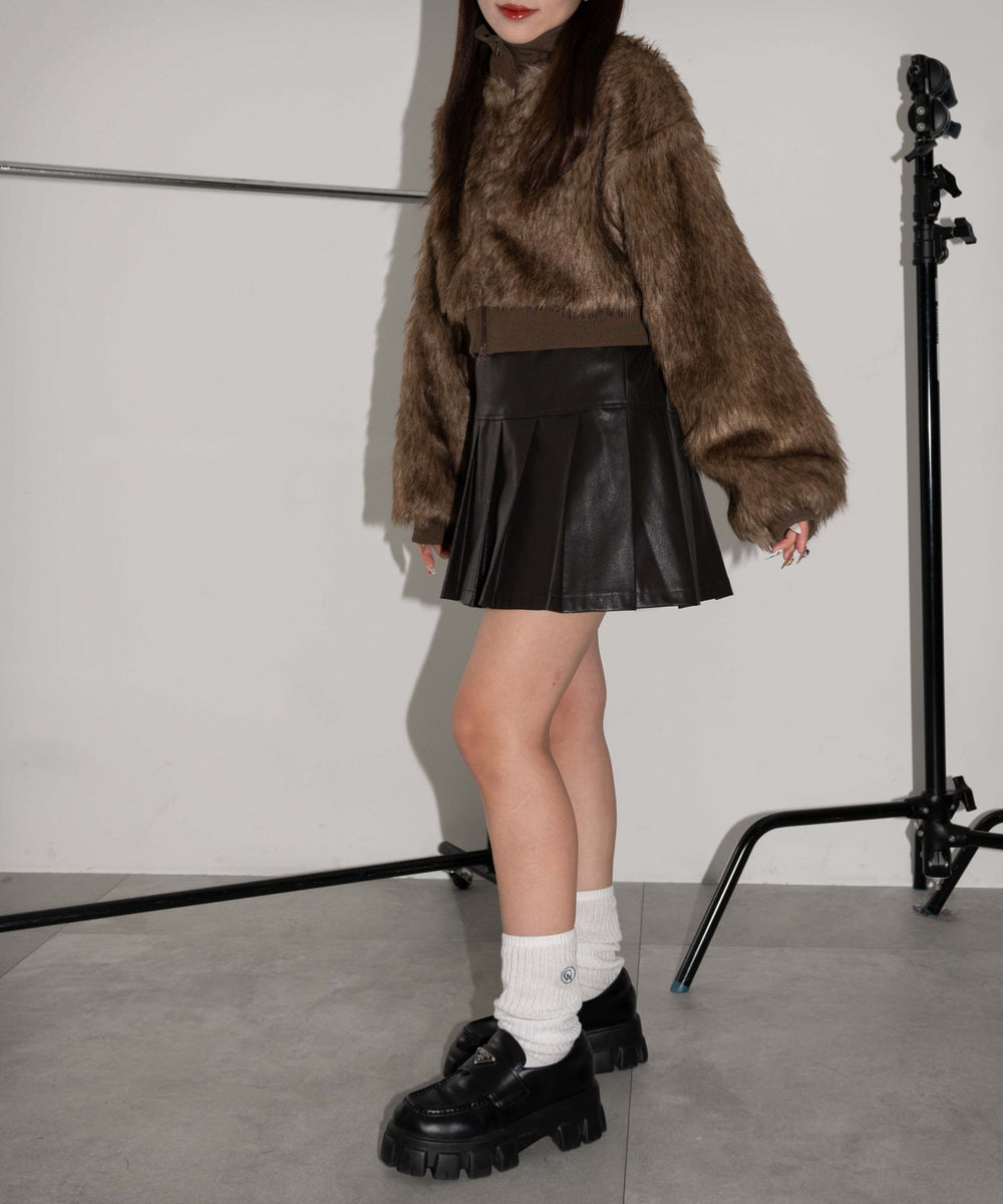 Dブラウン モデル：155cm M着用