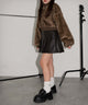 Dブラウン モデル：155cm M着用