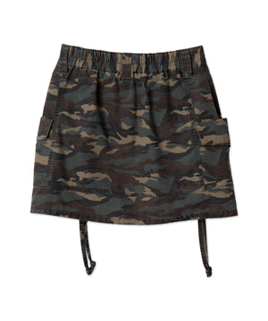 ヴィンテージウォッシュカーゴミニスカート