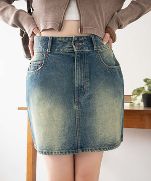 デニム　モデル:155cm M着用