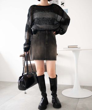 ブラック　モデル:155cm M着用