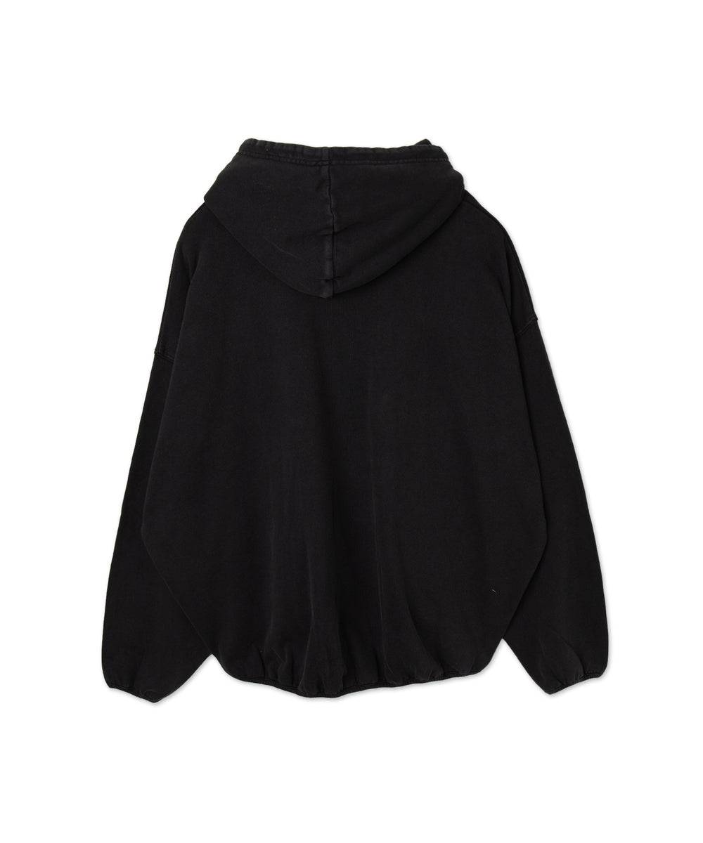 アシッドウォッシュバルーンパーカー