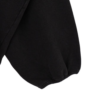 アシッドウォッシュバルーンパーカー