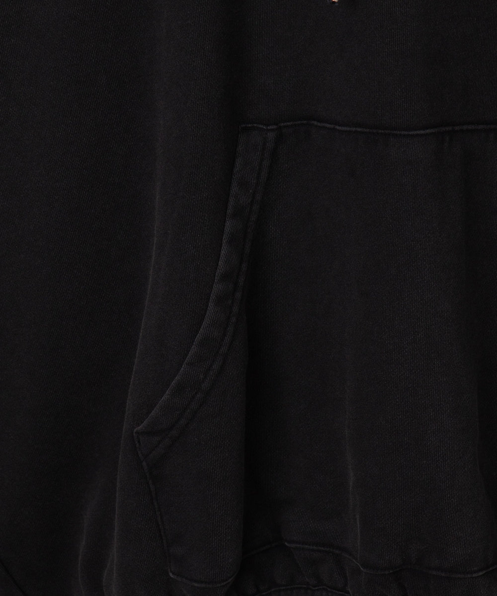 アシッドウォッシュバルーンパーカー