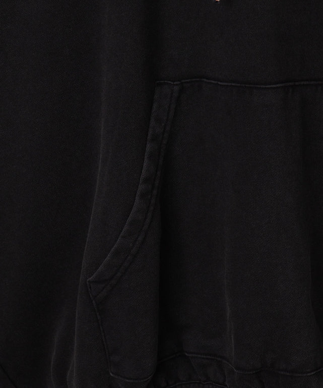 アシッドウォッシュバルーンパーカー