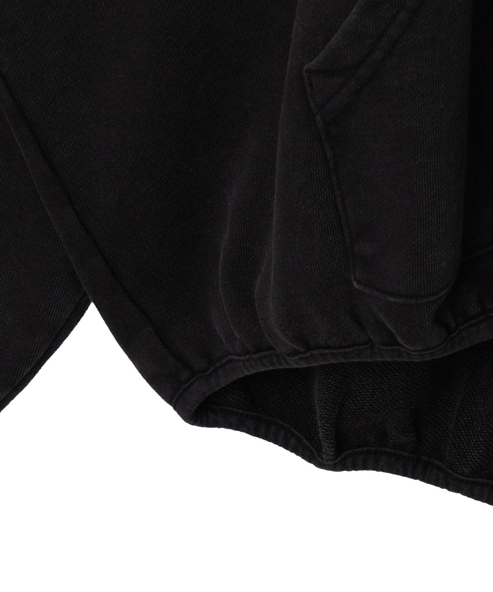 アシッドウォッシュバルーンパーカー