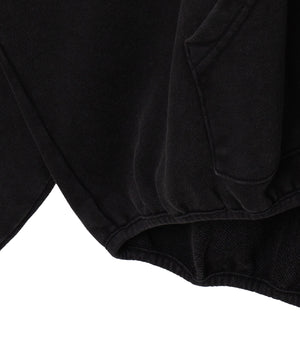 アシッドウォッシュバルーンパーカー