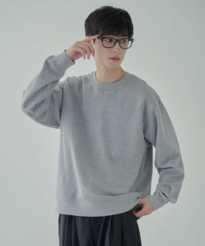 杢グレー　モデル:177cm L着用